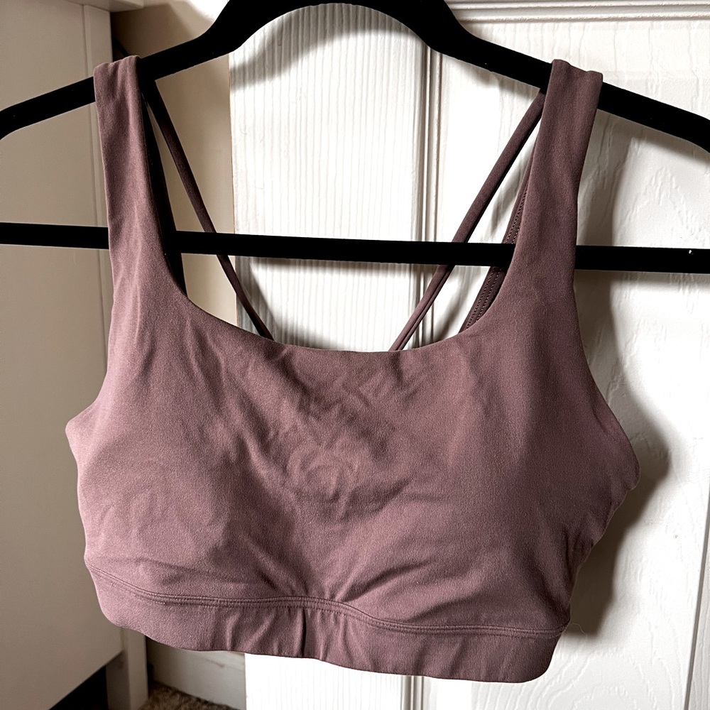 Athleta Mauve Sports Bra. Small
